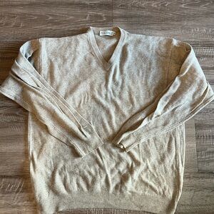 Ree Warc Cream Wool Blend Sweater Long Sleeve Size XL